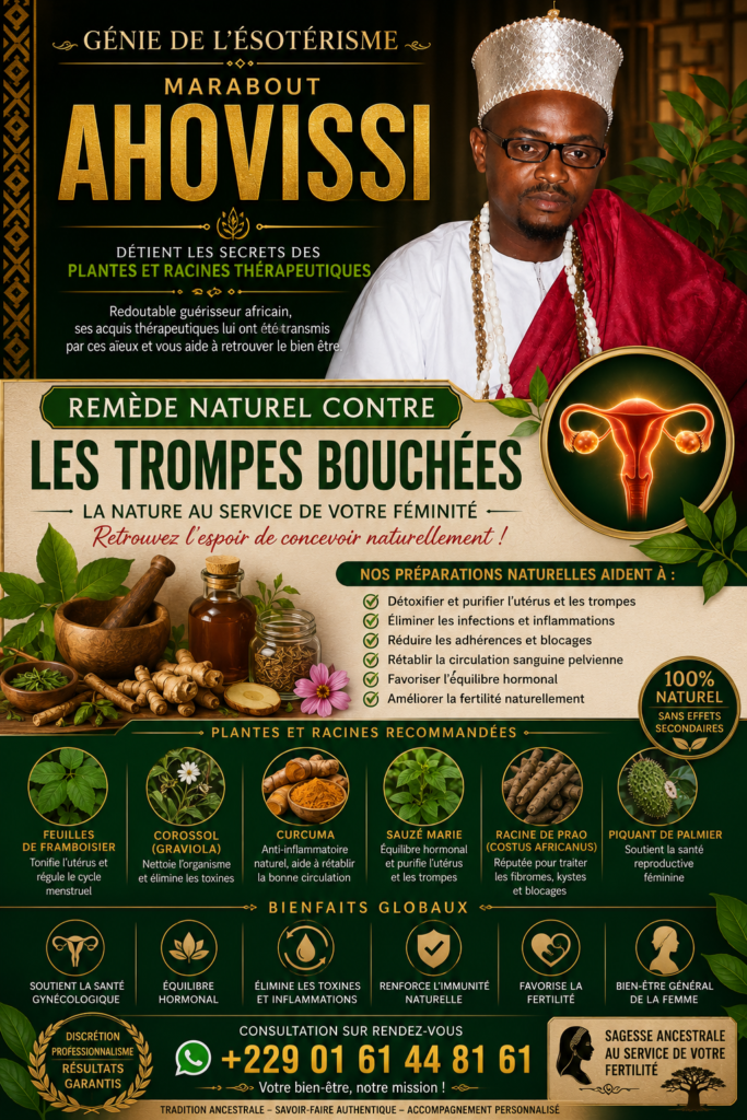 REMÈDE NATUREL CONTRE LES TROMPES BOUCHÉES
